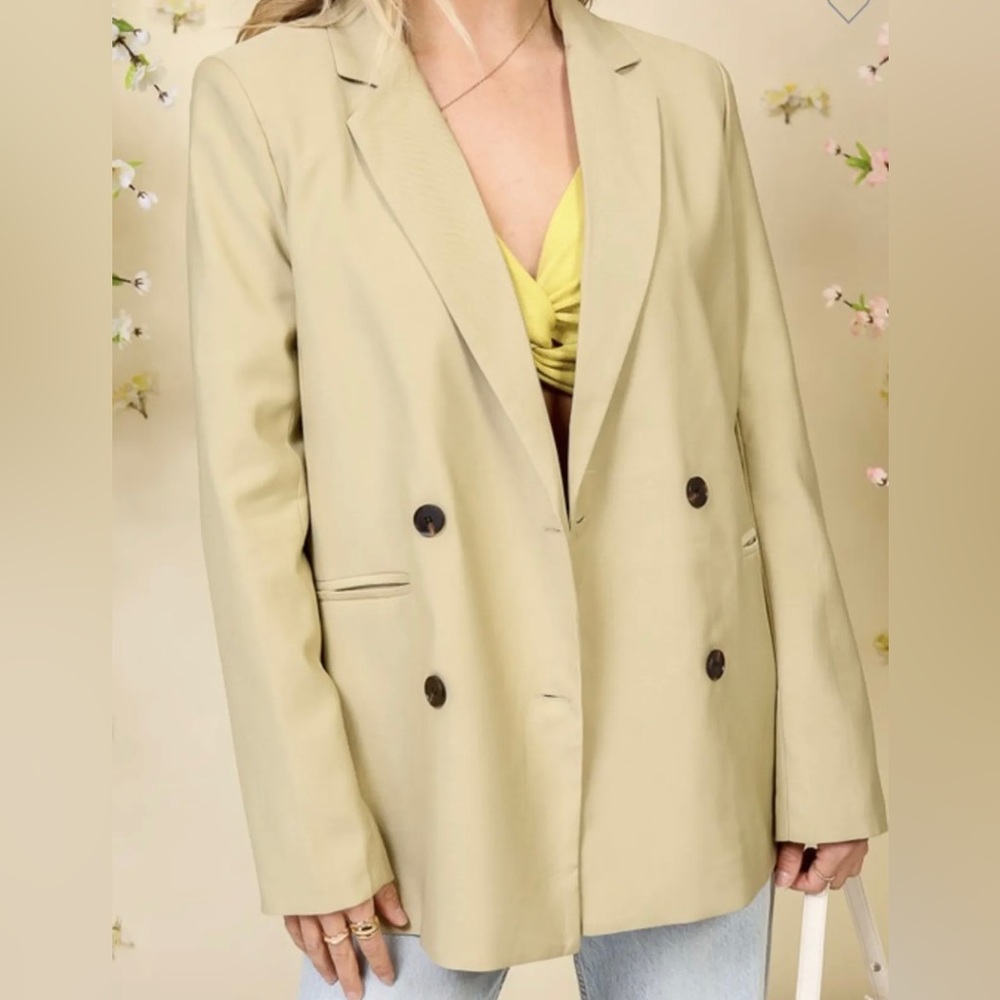 NWT Timing - Sage Oversized Blazer
